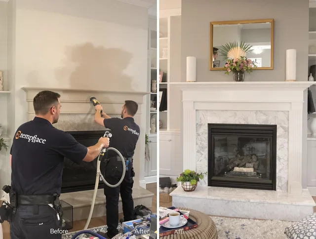 Professional soot removal by Whitman Chimney Sweep team in Whitman, MA